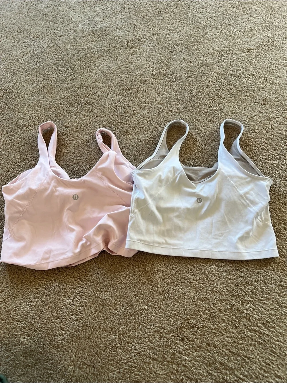 lululemon athletica Seamless Bralette Duo - Pink & White